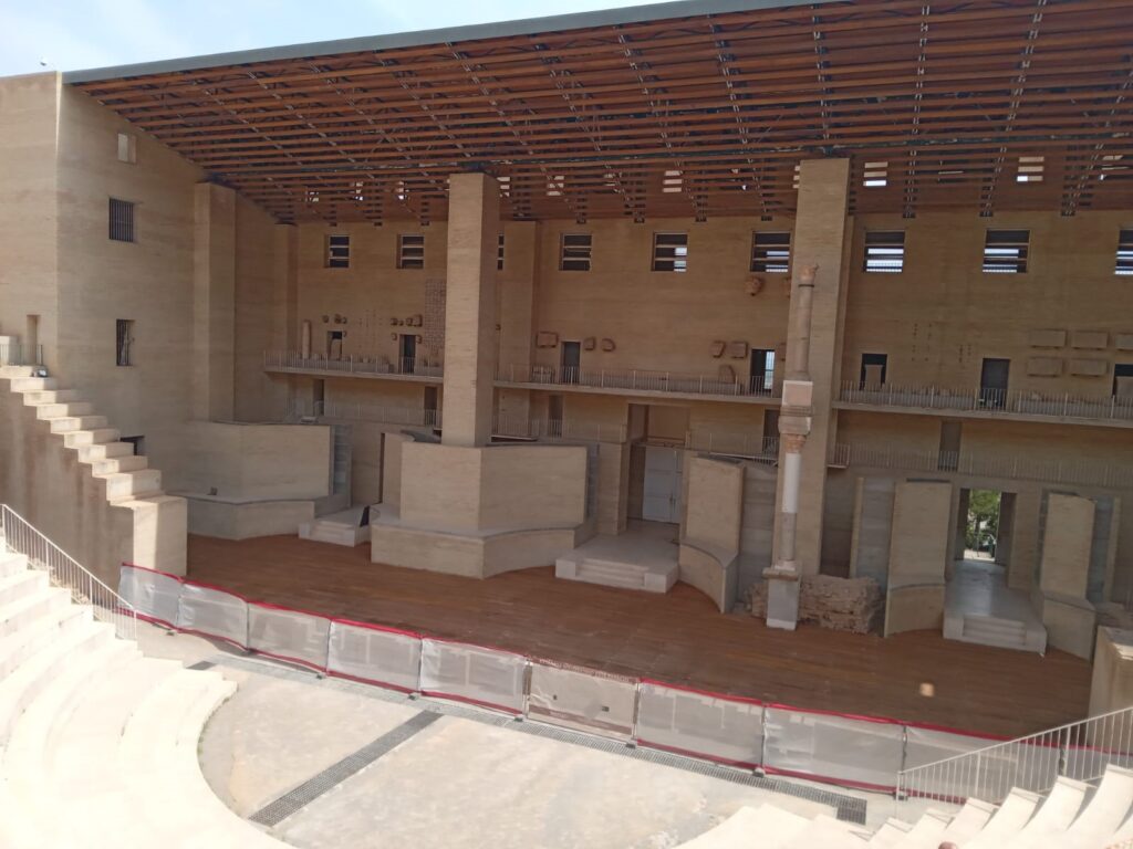 Rehabilitación madera Teatro Romano de Sagunto SOS Madera Valencia