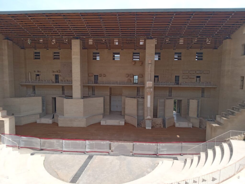 Rehabilitación madera Teatro Romano de Sagunto SOS Madera Valencia