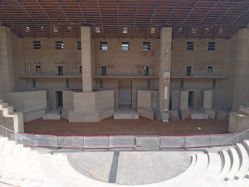 Rehabilitación madera Teatro Romano de Sagunto SOS Madera Valencia