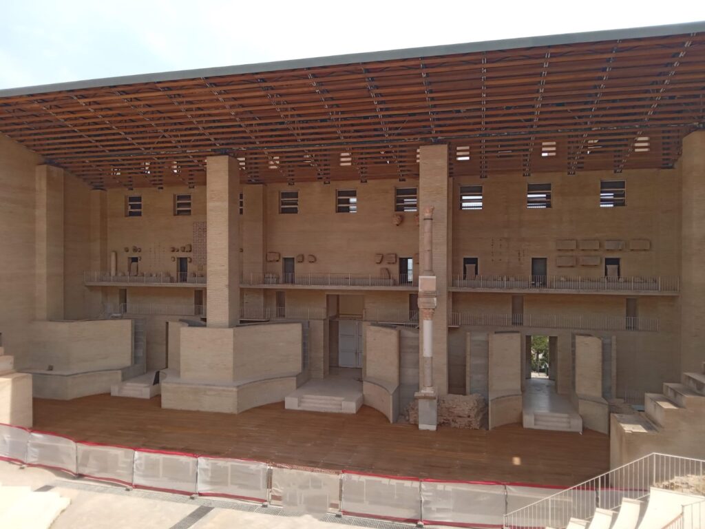 Rehabilitación madera Teatro Romano de Sagunto SOS Madera Valencia