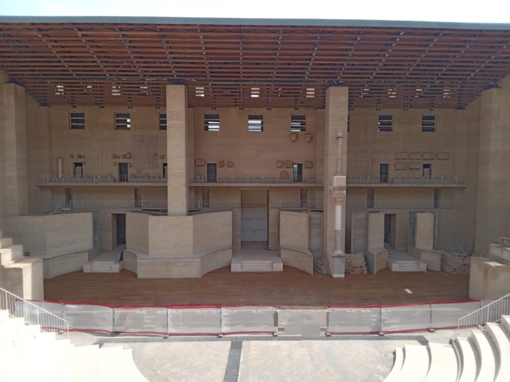 Rehabilitación madera Teatro Romano de Sagunto SOS Madera Valencia