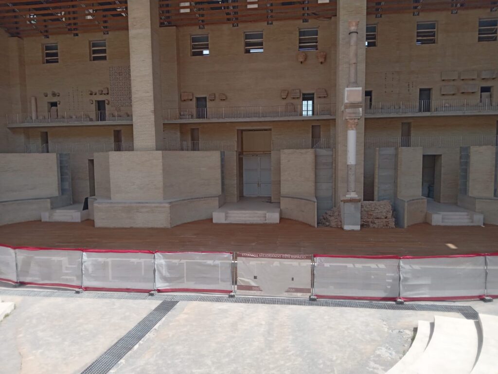 Rehabilitación madera Teatro Romano de Sagunto SOS Madera Valencia