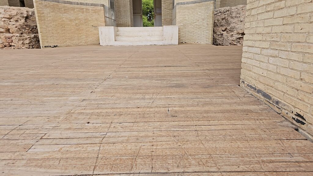 Rehabilitación madera Teatro Romano de Sagunto SOS Madera Valencia