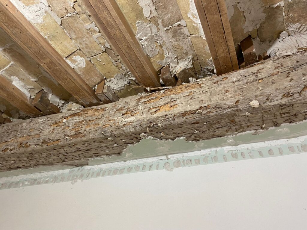 Palacete Ducal de Burjassot Restauración estructural de vigas