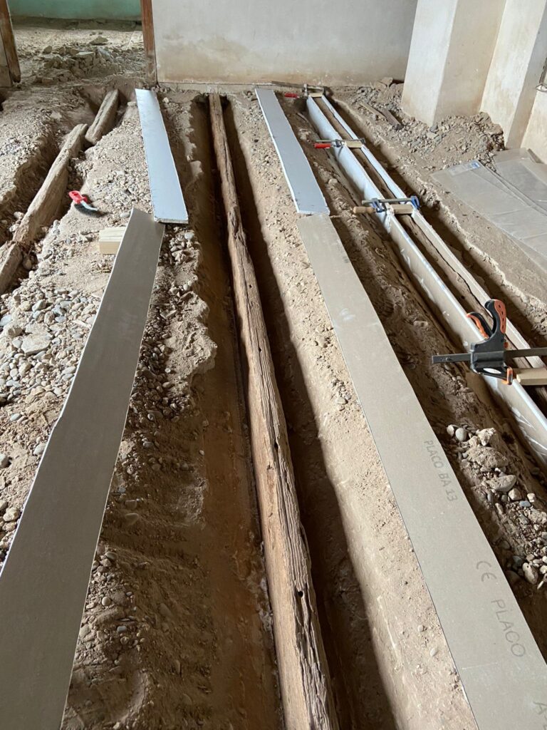 Palacete Ducal de Burjassot Restauración estructural de vigas