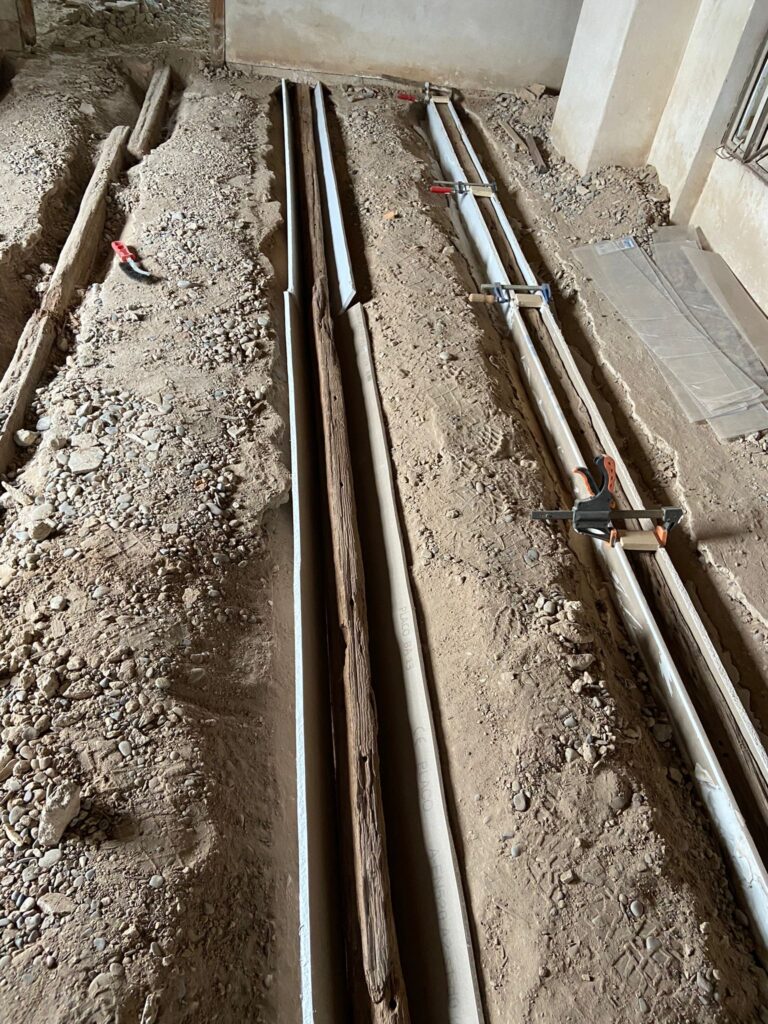 Palacete Ducal de Burjassot Restauración estructural de vigas