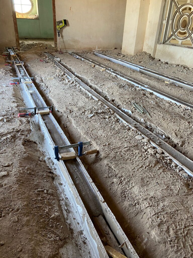 Palacete Ducal de Burjassot Restauración estructural de vigas